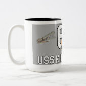 USS KITTY HAWK MUG PREMIER EN VOL (Gauche)