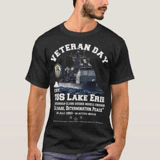 USS Lake Erie CG70 Cruiser veteranen T-shirt