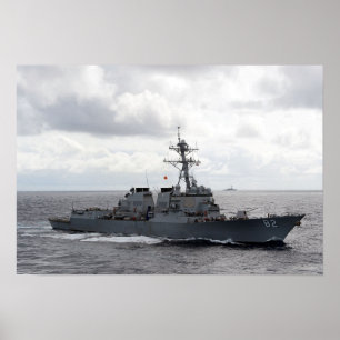 USS Lassen (DDG 82) Poster