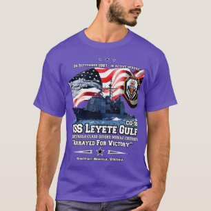 USS Leyte Gulf CG55 kruiser T-shirt