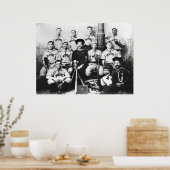 USS Maine Baseball Team, 1898 Poster (Keuken)