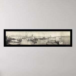 USS Maine Havana Cuba Foto 1911 Poster