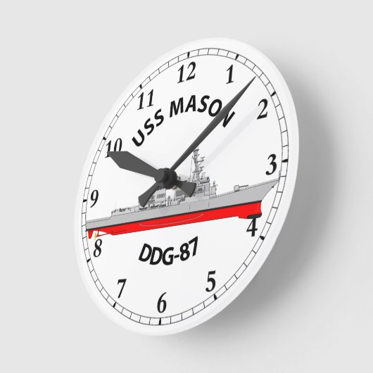 USS MASON - DDG-87 - ARLEIGH BURKE RONDE KLOK (Hoek)