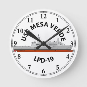 USS MESA VERDE, LPD-19, SAN ANTONIO RONDE KLOK