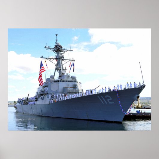 USS Michael Murphy (DDG 112) Poster (Voorkant)