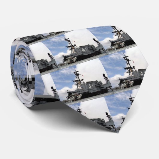 USS Midway CV41, USS Midway CV41, USS Midway CV.. Stropdas (Opgerold)