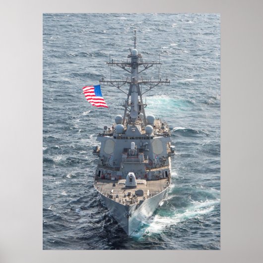 USS Mitscher (DDG 57) Poster (Voorkant)