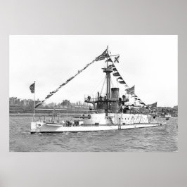 USS Monitor Amphitrite Poster