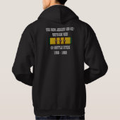 USS NEW JERSEY (BB-62) HOODIE (Achterkant)