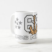 USS NIMITZ 68 ANCHOR MOK (Voorkant links)