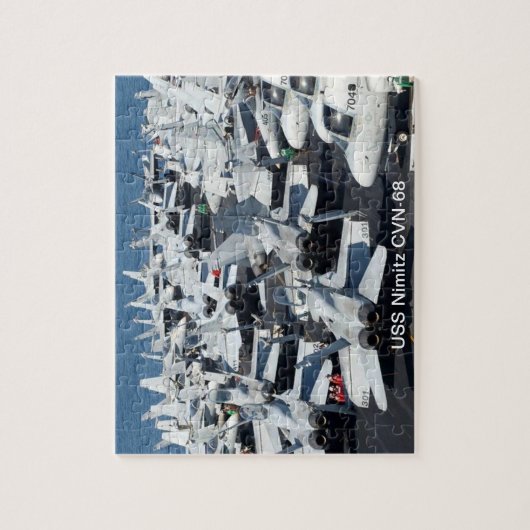 USS Nimitz CVN-68 Jigsaw Puzzle (Vertical)