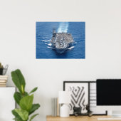 USS Nimitz (CVN 68) Poster (Thuiskantoor)