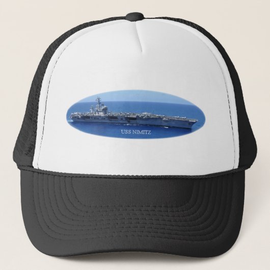 USS Nimitz Trucker Pet (Voorkant)