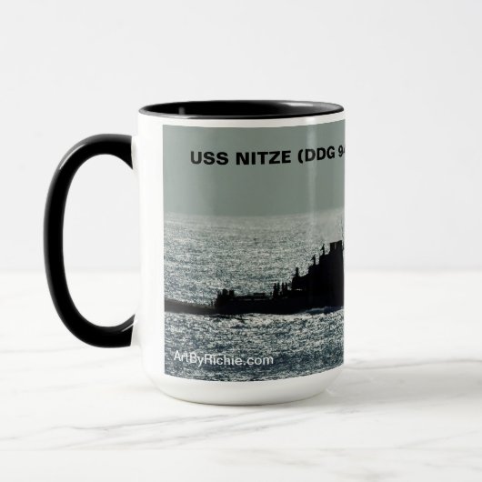 USS NITZE (DDG94), Haze Grey and Underway, Mok (Links)