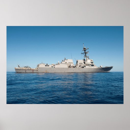 USS Nitze (DDG 94) Poster (Voorkant)
