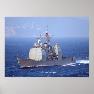 USS Normandy (CG 60) Poster