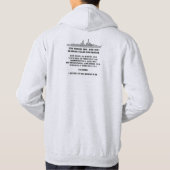 USS Norris (DD-859) Hoodie (Achterkant)