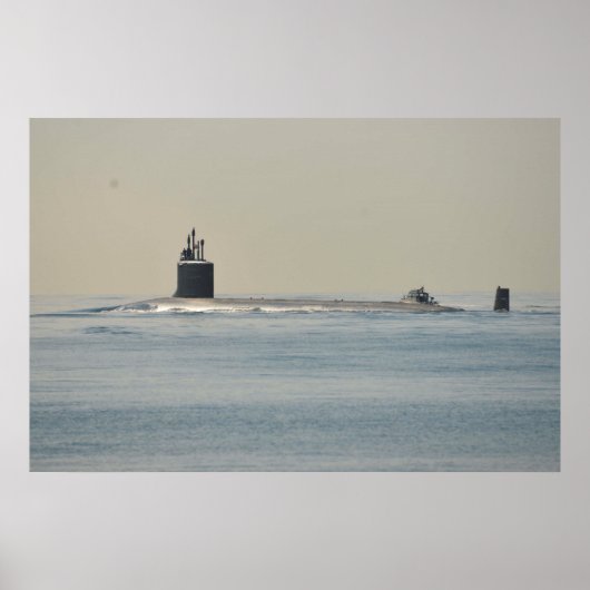 USS North Carolina (SSN 777) Poster (Voorkant)
