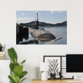 USS Olympia (SSN 717) Poster (Thuiskantoor)