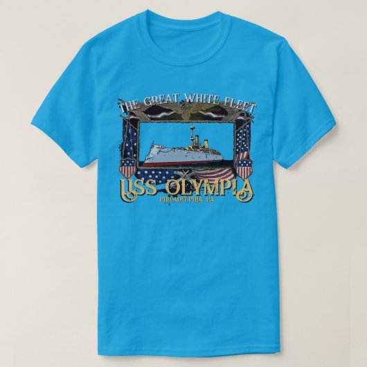 USS OLYMPIA T-SHIRT (Design voorkant)