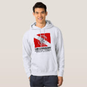 USS Oriskany (beste wrakken) Hoodie (Voorkant volledig)