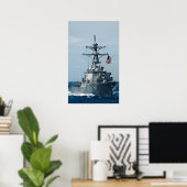USS Paul Hamilton (DDG 60) Poster (Thuiskantoor)