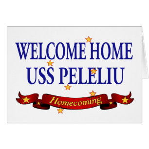 USS Peleliu à la maison bienvenu