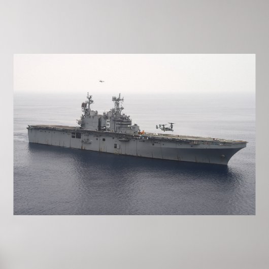 USS Peleliu (LHA 5) Poster (Voorkant)