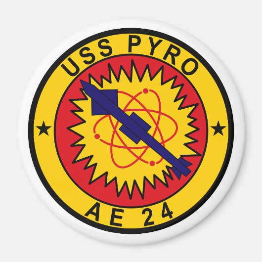 USS Pyro AE-24 Magneet (Voorkant)