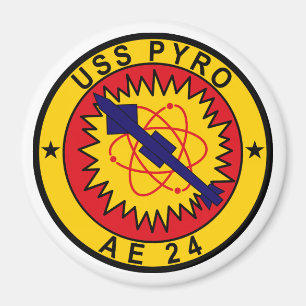 USS Pyro AE-24 Magnet Magneet