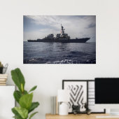USS Ramage (DDG 61) Poster (Thuiskantoor)