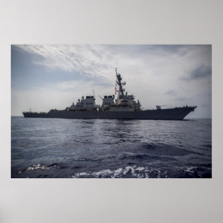 USS Ramage (DDG 61) Poster