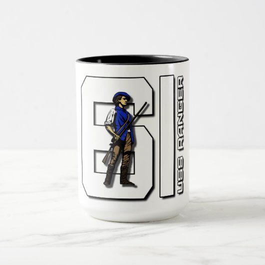 USS RANGER CV-61 Mug (Centre)