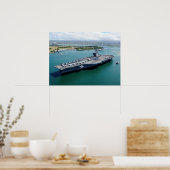 USS Ronald Reagan (CVN 76) Poster (Keuken)