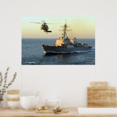 USS Sampson (DDG 102) Poster (Keuken)