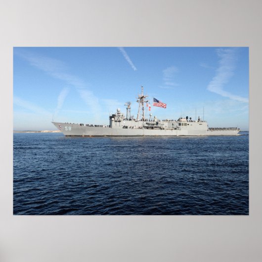 USS Samuel B. Roberts (FFG 58) Poster (Voorkant)