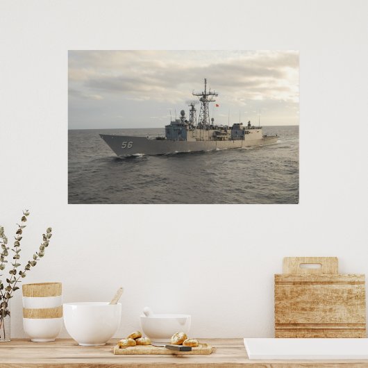 USS Simpson (FFG 56) Poster (Keuken)