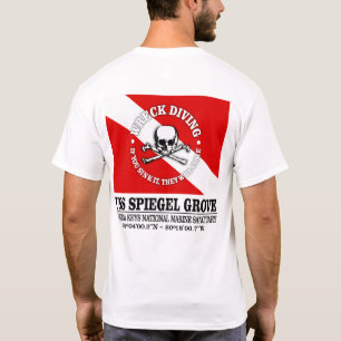 USS Spiegel Grove (beste wrakken) T-shirt