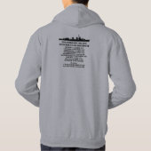 USS Stoddard (DD-566) Hoodie (Achterkant)