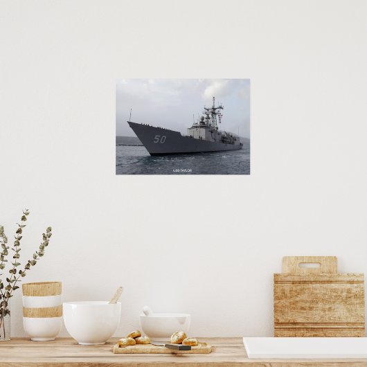 USS Taylor Poster (Keuken)