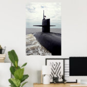 USS Tennessee (SSBN 734) Poster (Thuiskantoor)