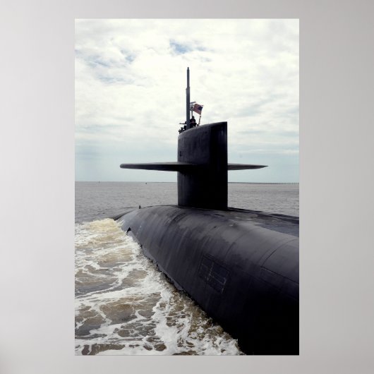 USS Tennessee (SSBN 734) Poster (Voorkant)
