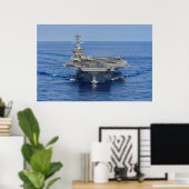 USS Theodore Roosevelt (CVN 71) Poster (Thuiskantoor)