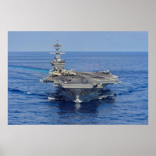 USS Theodore Roosevelt (CVN 71) Poster (Voorkant)