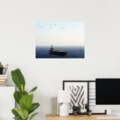 USS Theodore Roosevelt (CVN 71) Poster (Thuiskantoor)