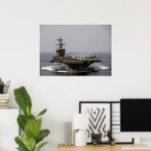 USS Theodore Roosevelt (CVN 71) Poster (Thuiskantoor)