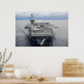 USS Theodore Roosevelt (CVN 71) Poster (Keuken)