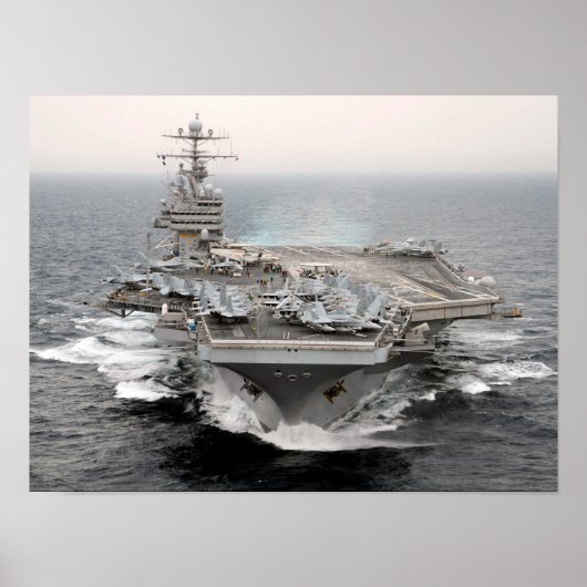 USS Theodore Roosevelt (CVN 71) Poster (Voorkant)