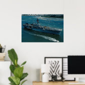 USS Tripoli", LPH 10 Poster (Thuiskantoor)
