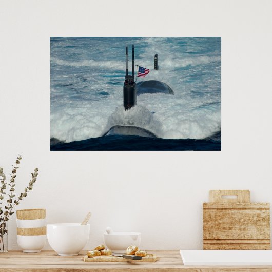 USS Tucson Poster (Keuken)